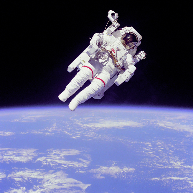Astronauts and International Space Station