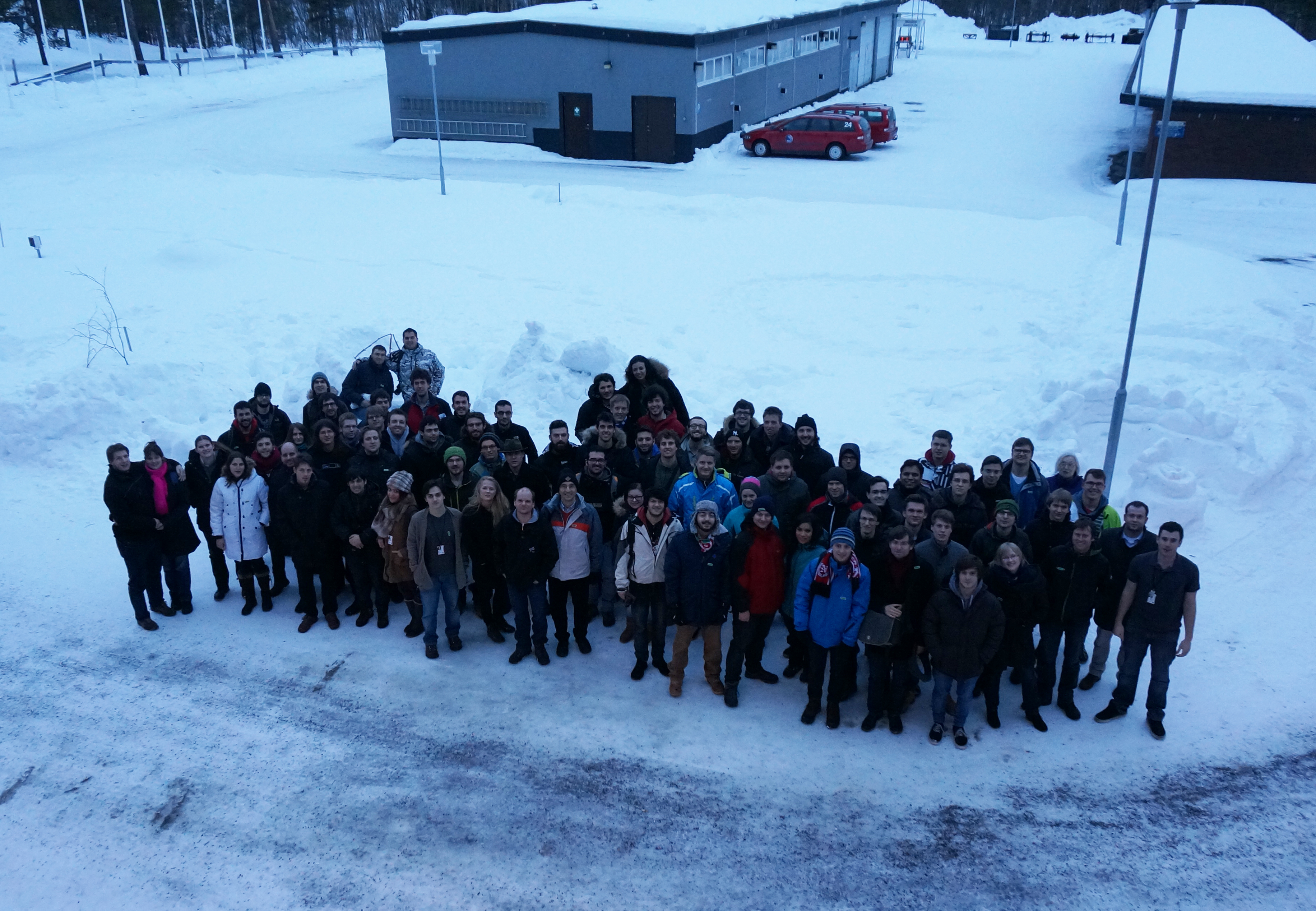 Student Training Week participants