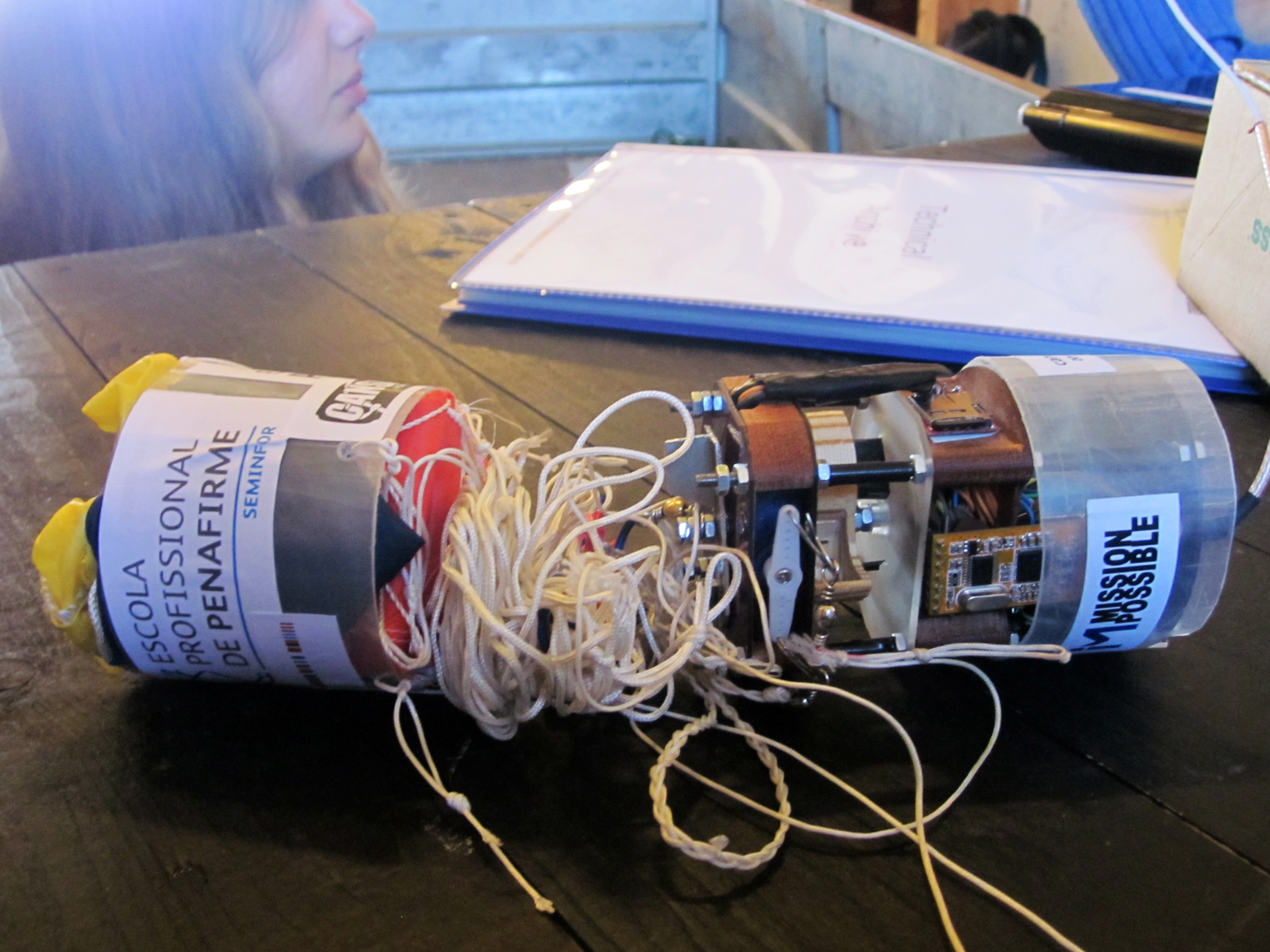 Cansat of Mission Impossible team