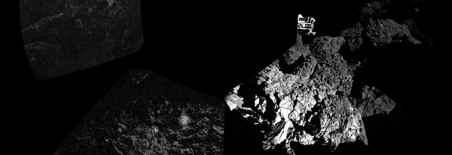 Rosetta at the comet! Teach with Rosetta