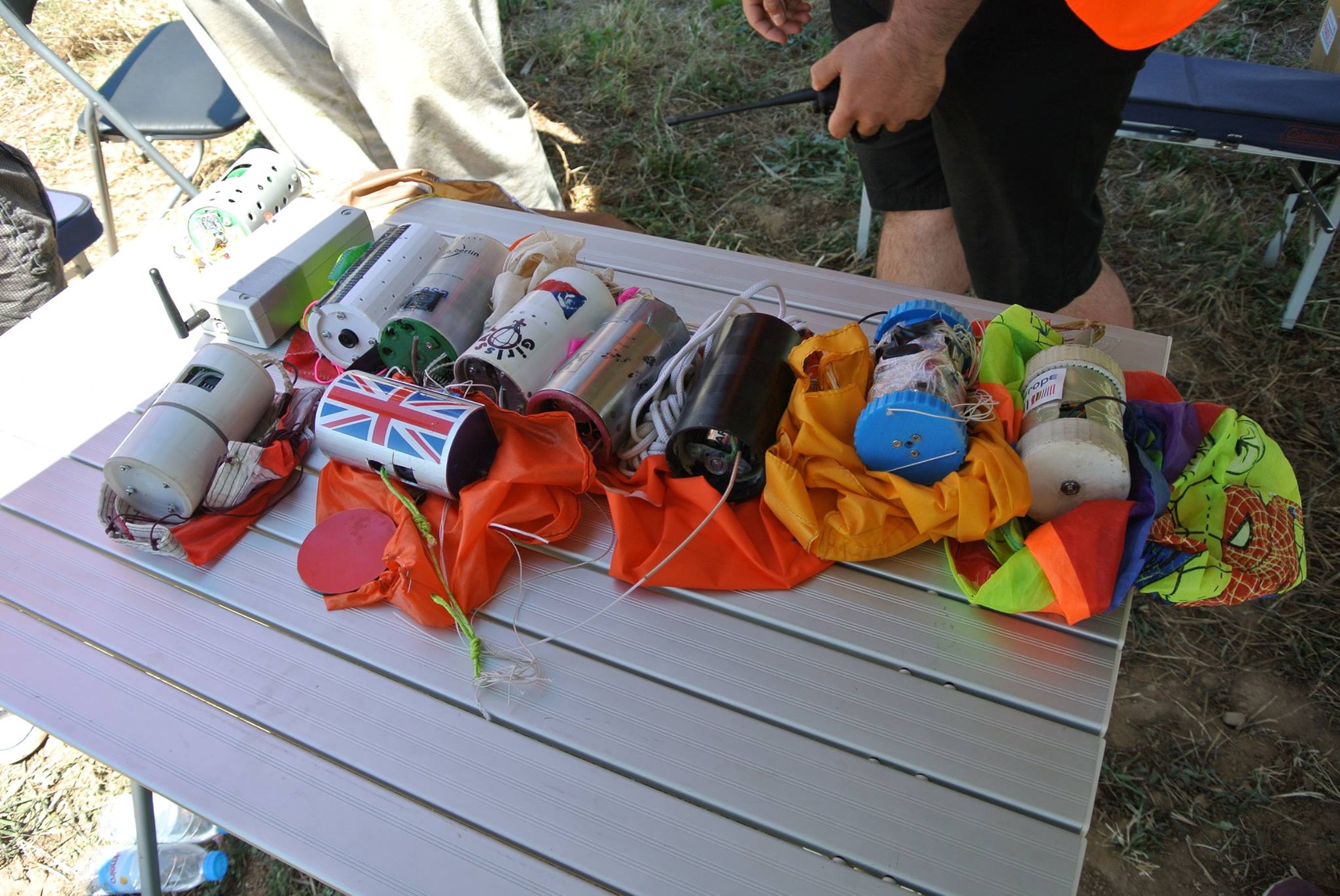 Recovered CanSats from the launches