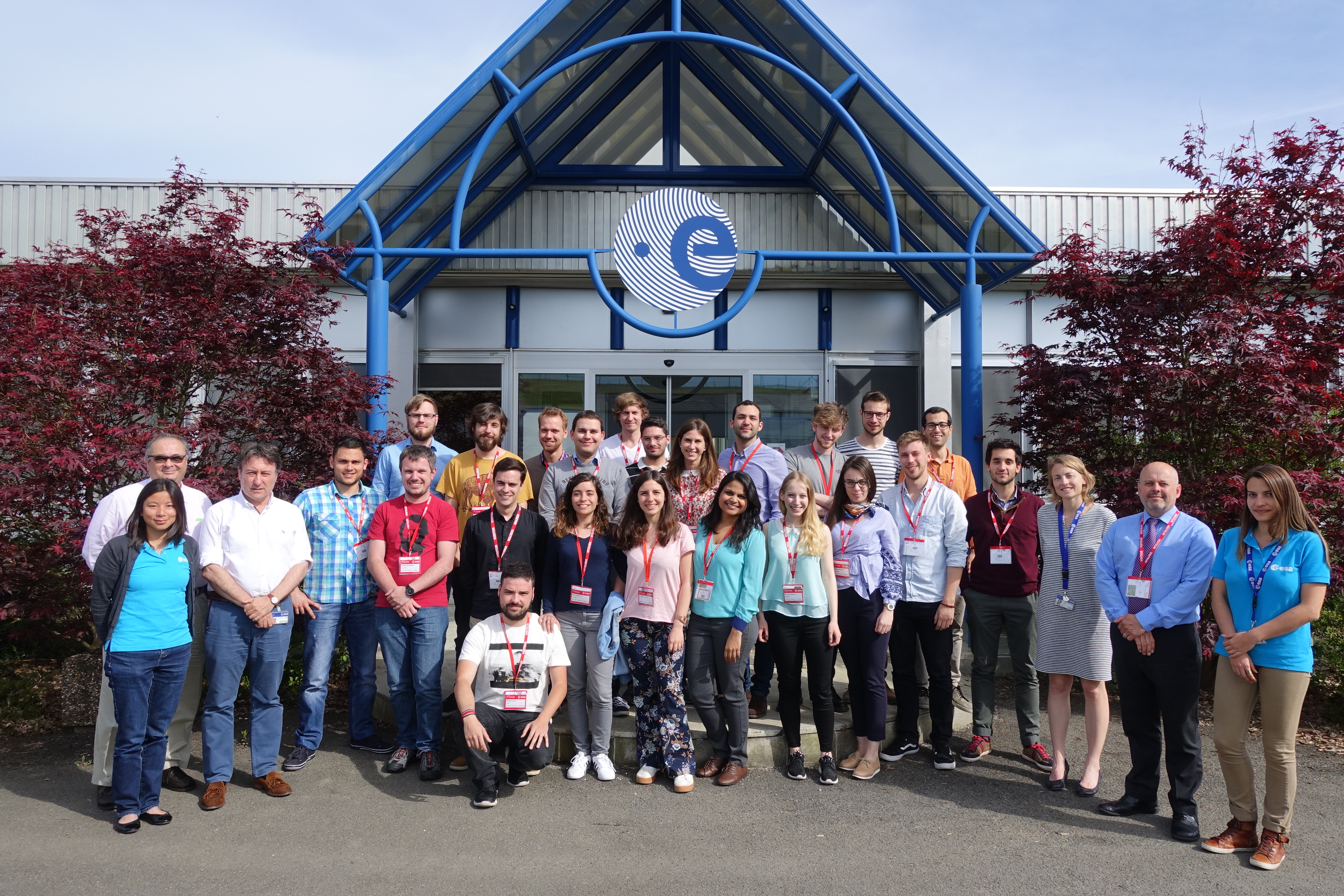 Group picture with students from Standardisation training course