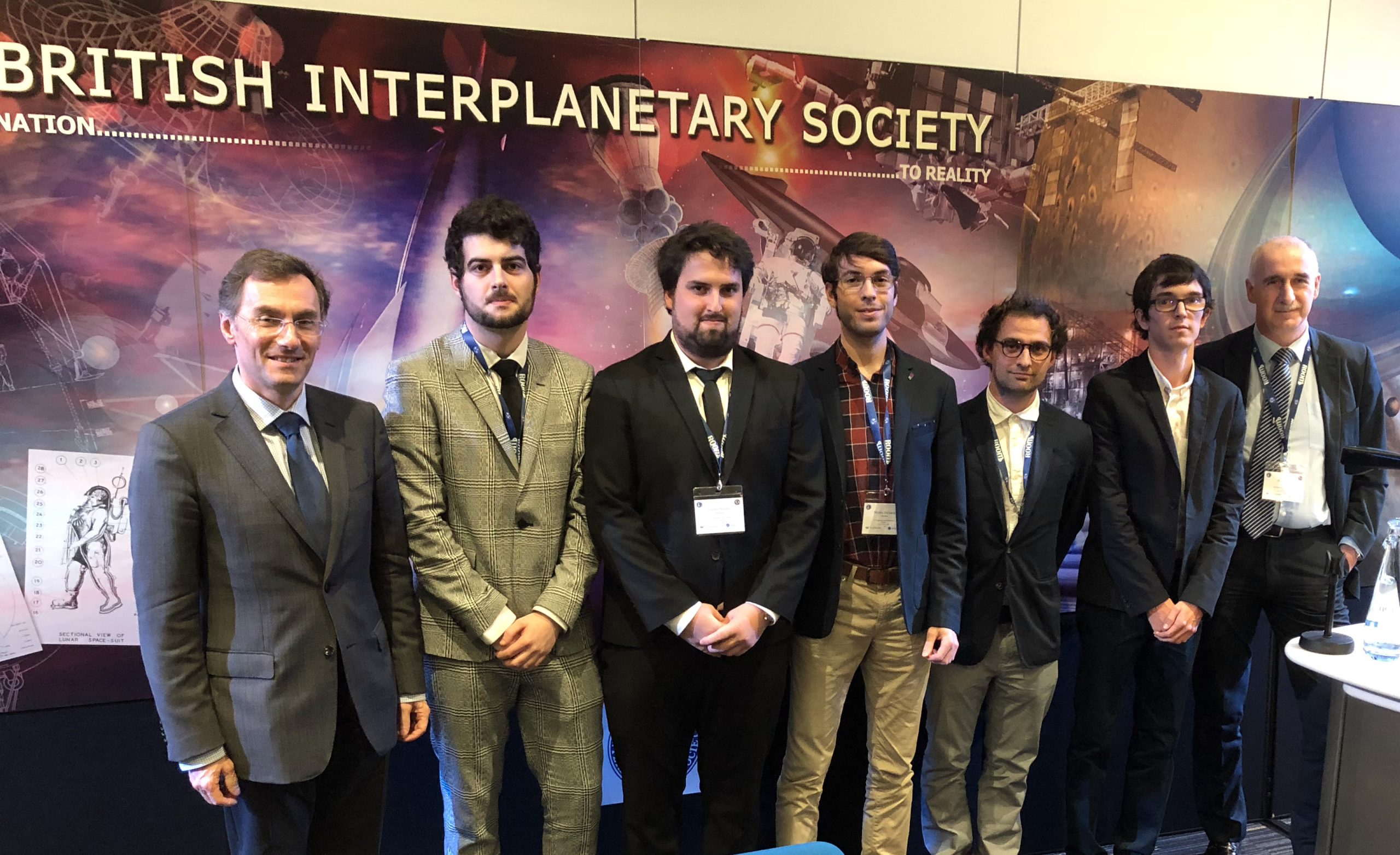 The team at the conference