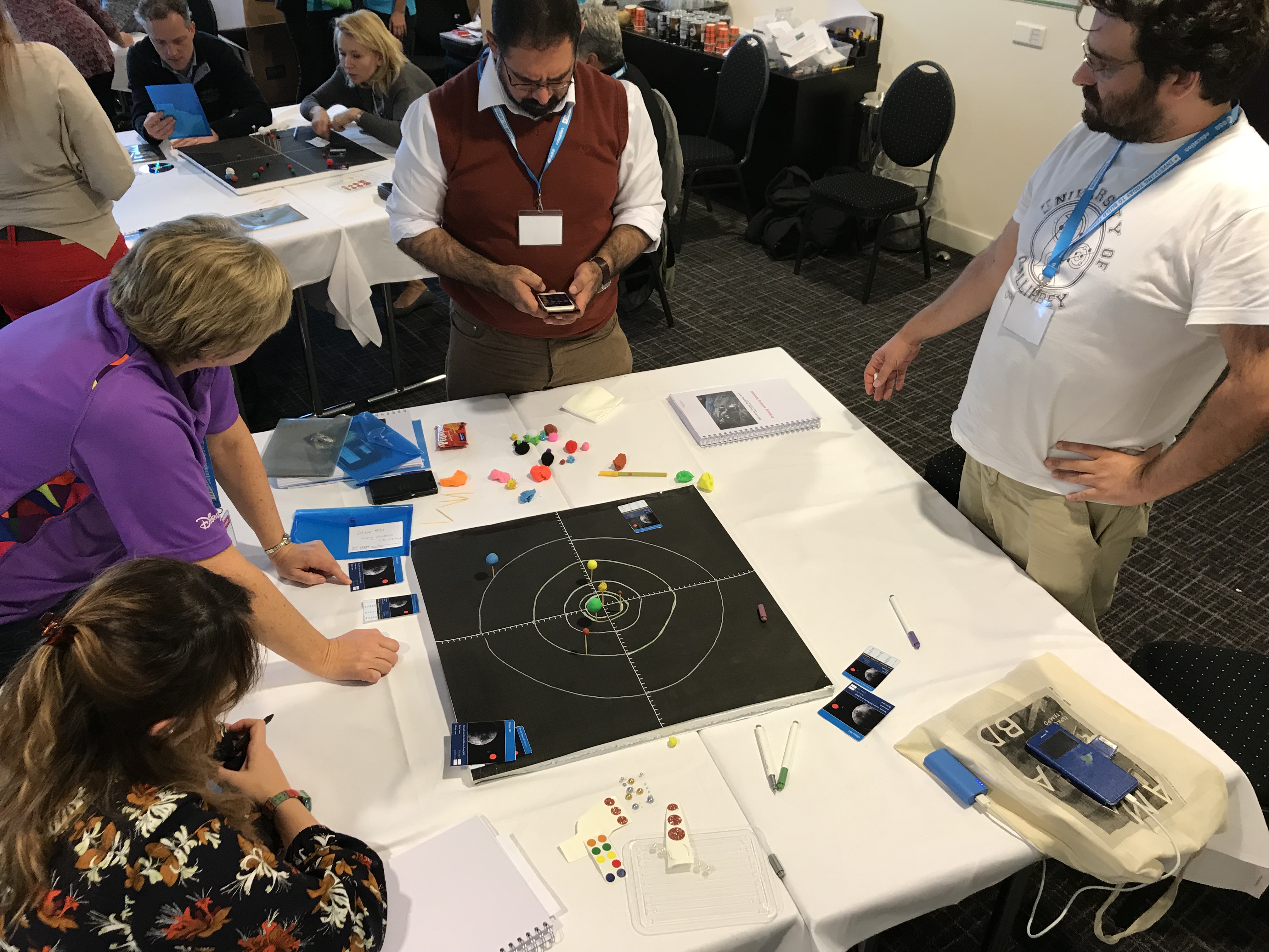 Hands-on activities for teachers