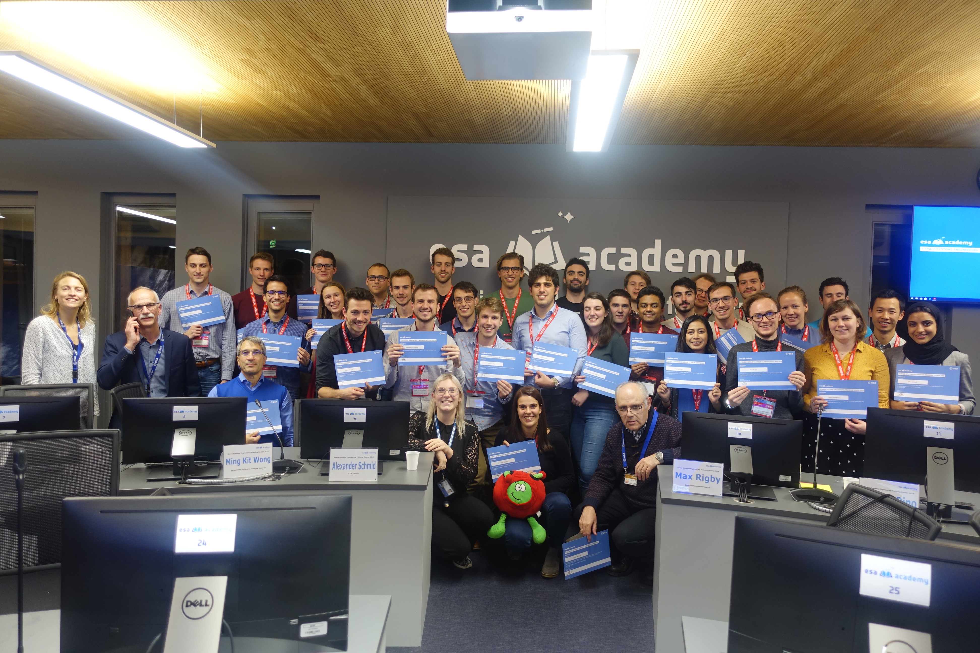 Participants of the Space Systems Engineering Training Course 2018