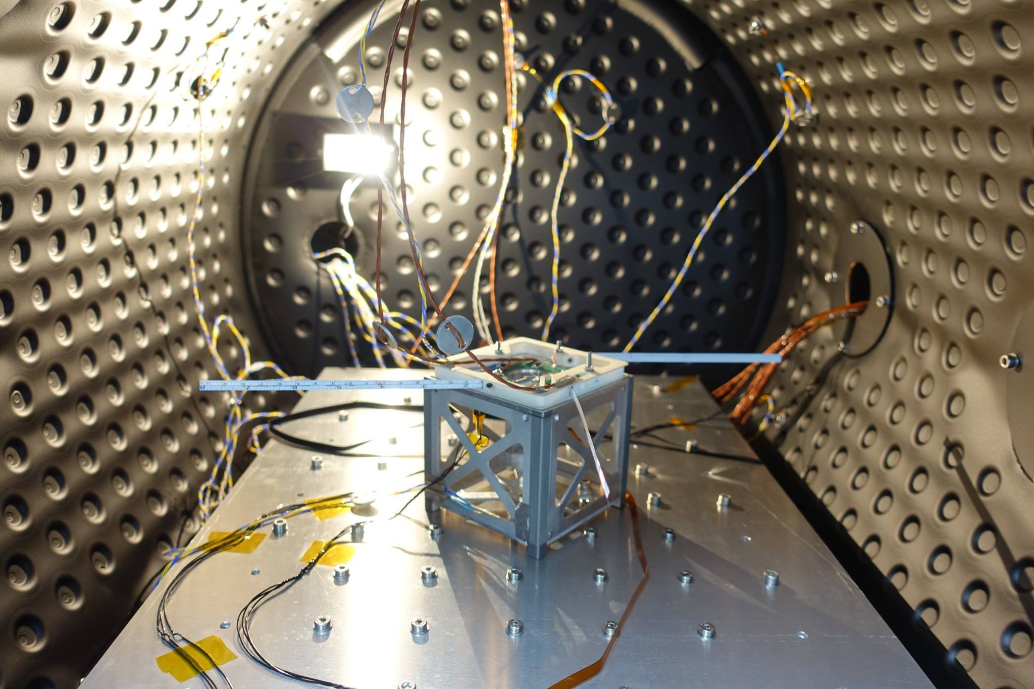 First test campaigns completed at the new CubeSat Support Facility
