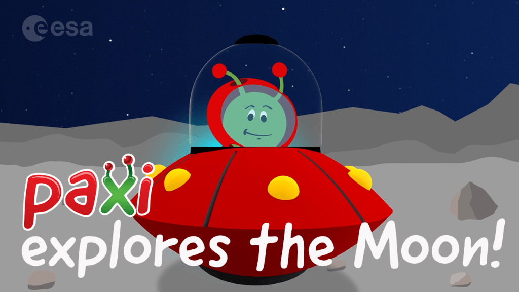 Paxi explores the Moon