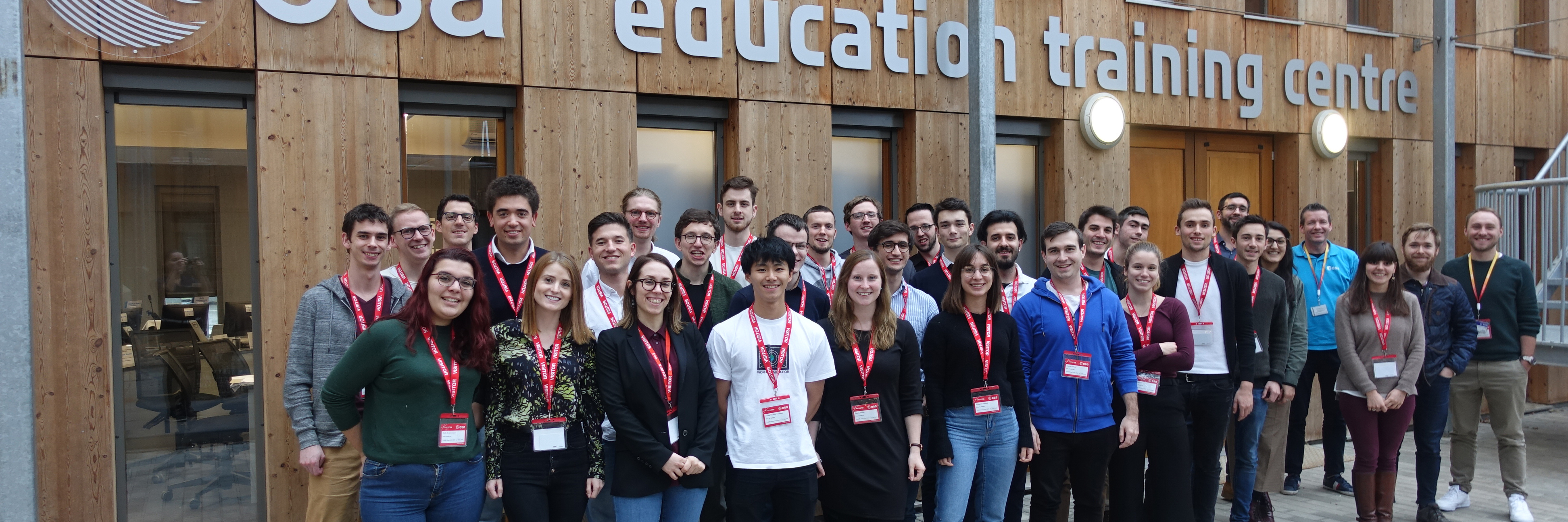 Group photo of participating students