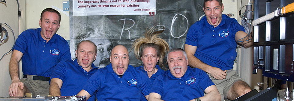 Space Station crew pay tribute to Albert Einstein