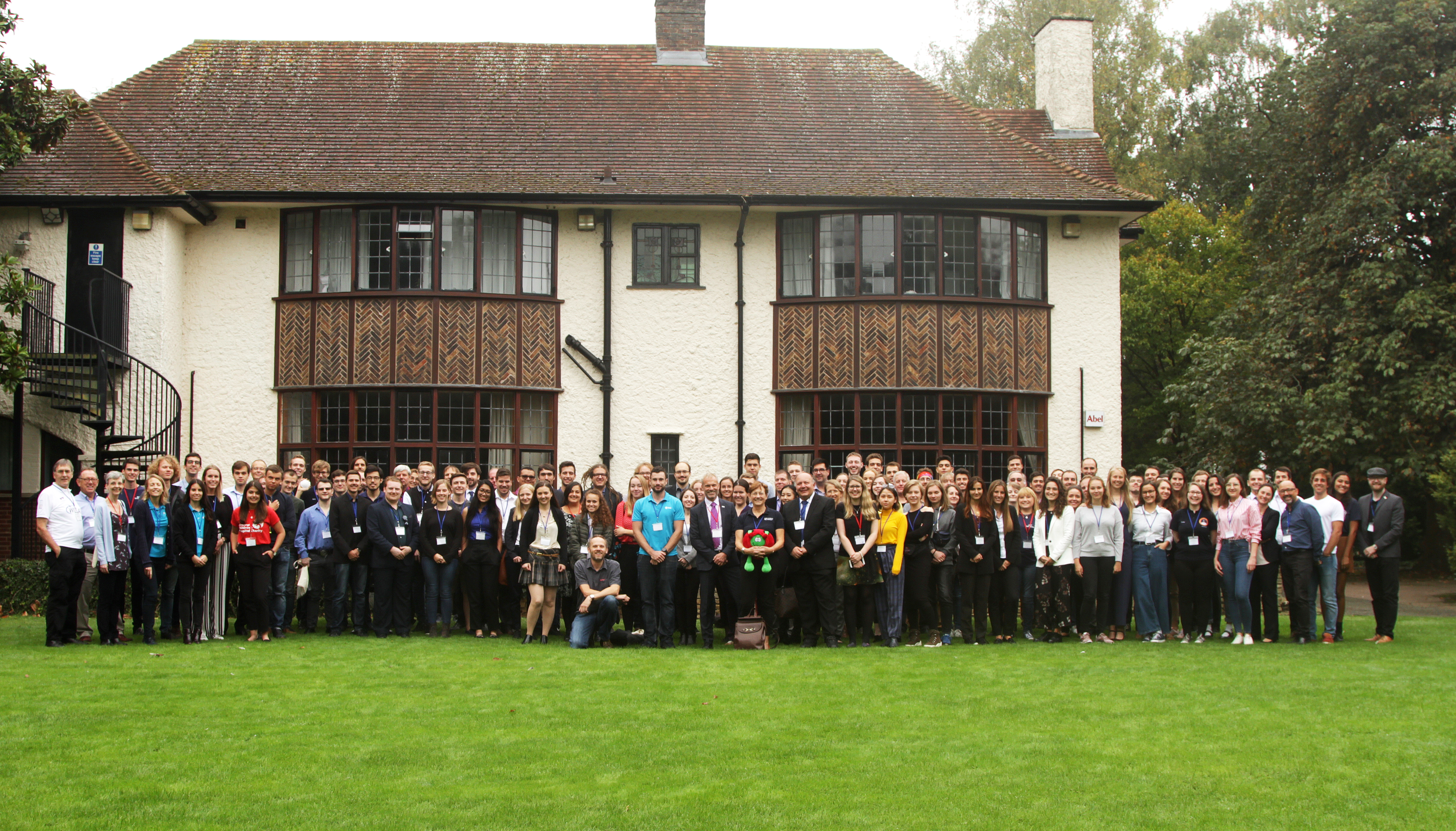 Group photo with participants and organisers