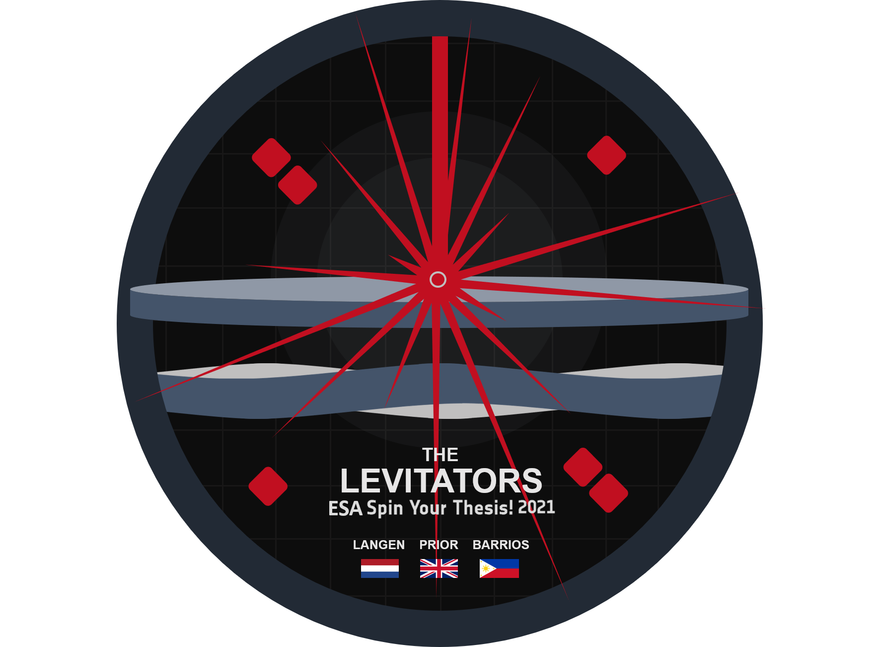 The Levitators mission patch