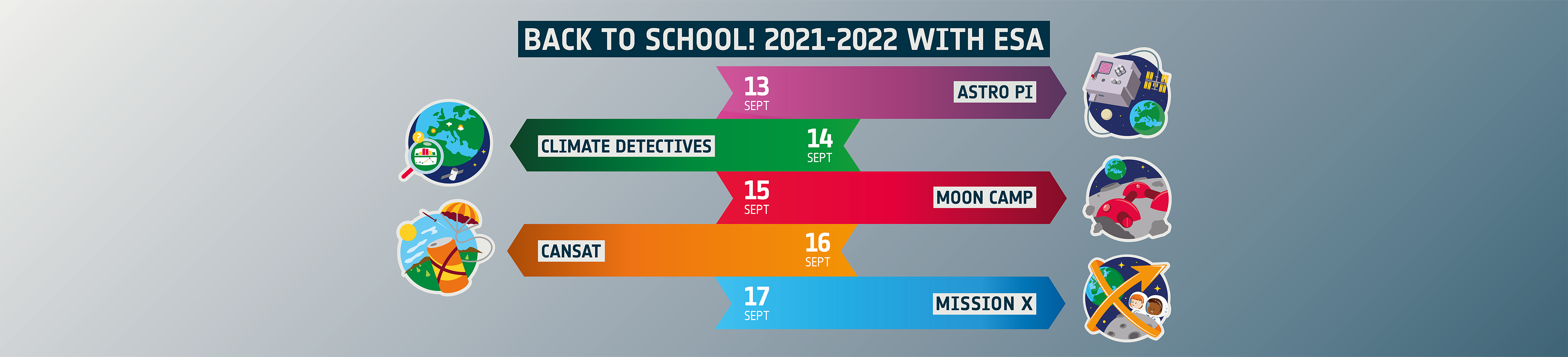 Save the date for Back to School 2021-22 with ESA
