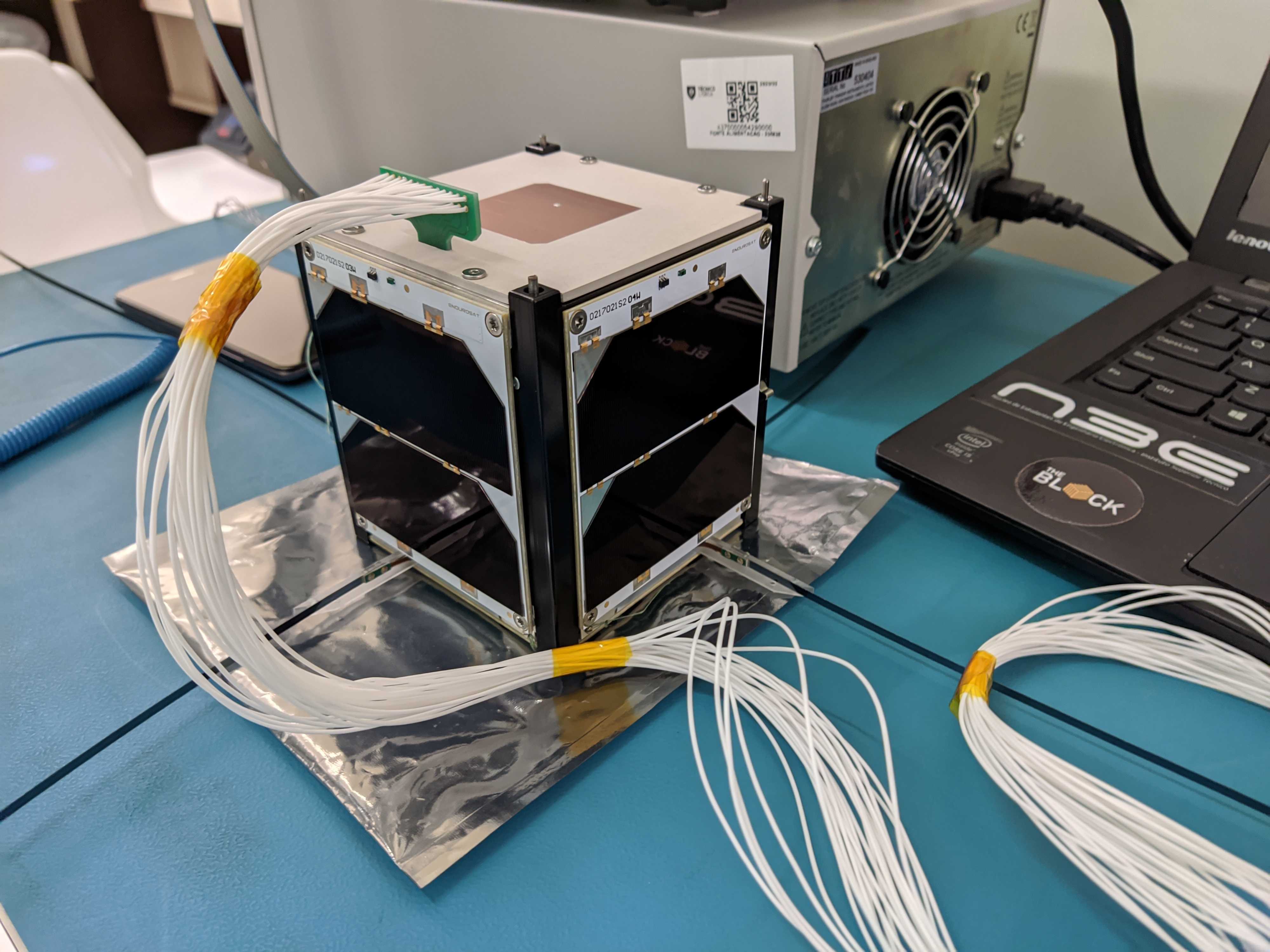 The fully assembled ISTSAT-1