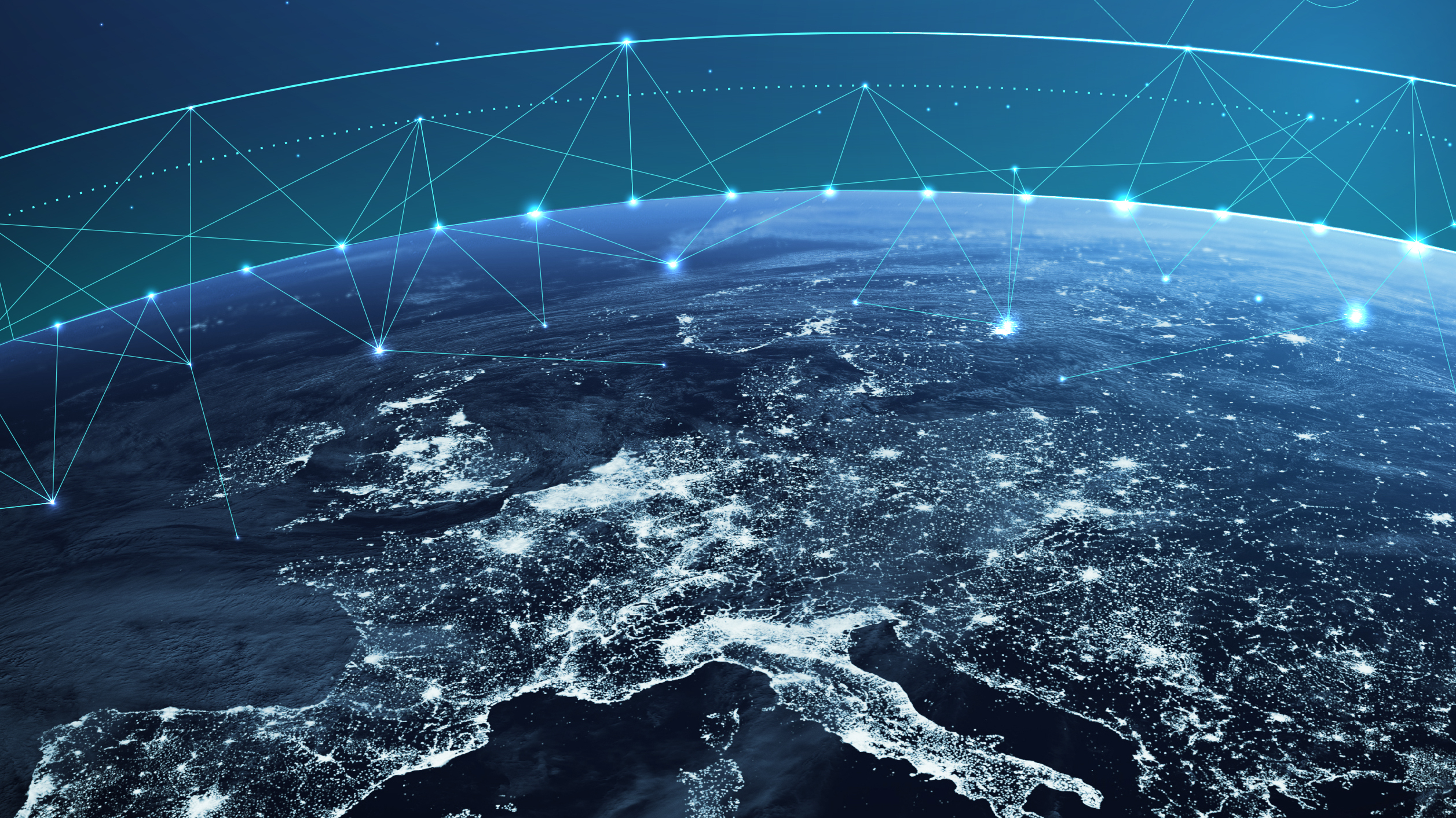 Earth Cybersecurity illustration