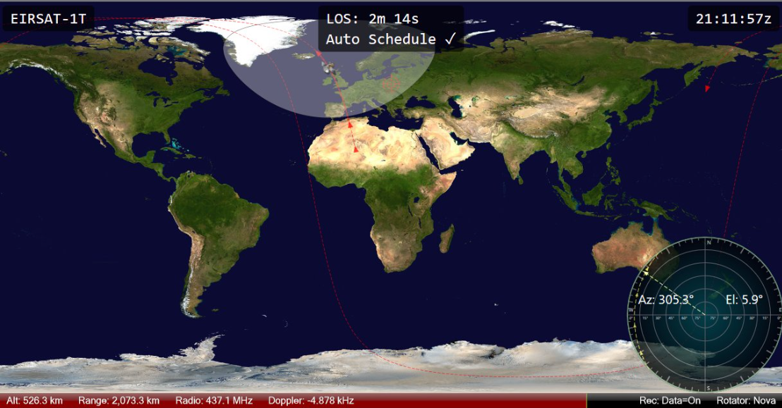 EIRSAT-1 Radio amateur competition winners