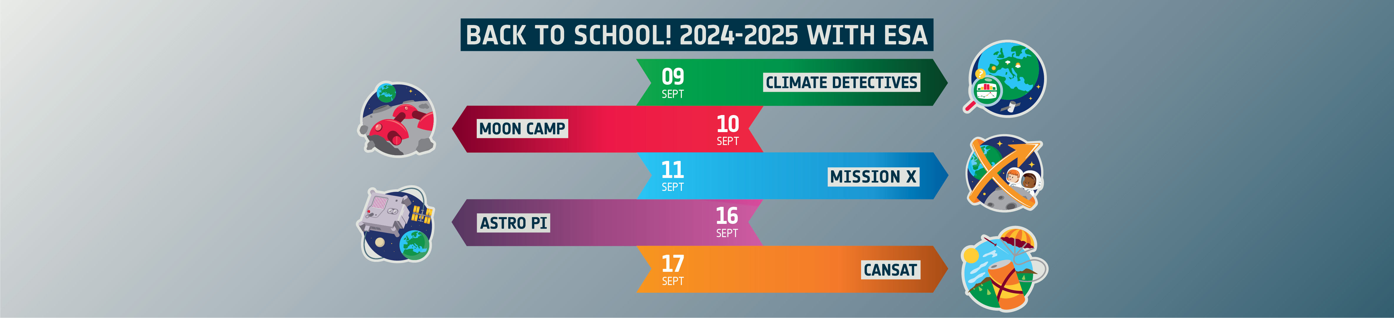 Visual for Back to School 2024-2025 with ESA