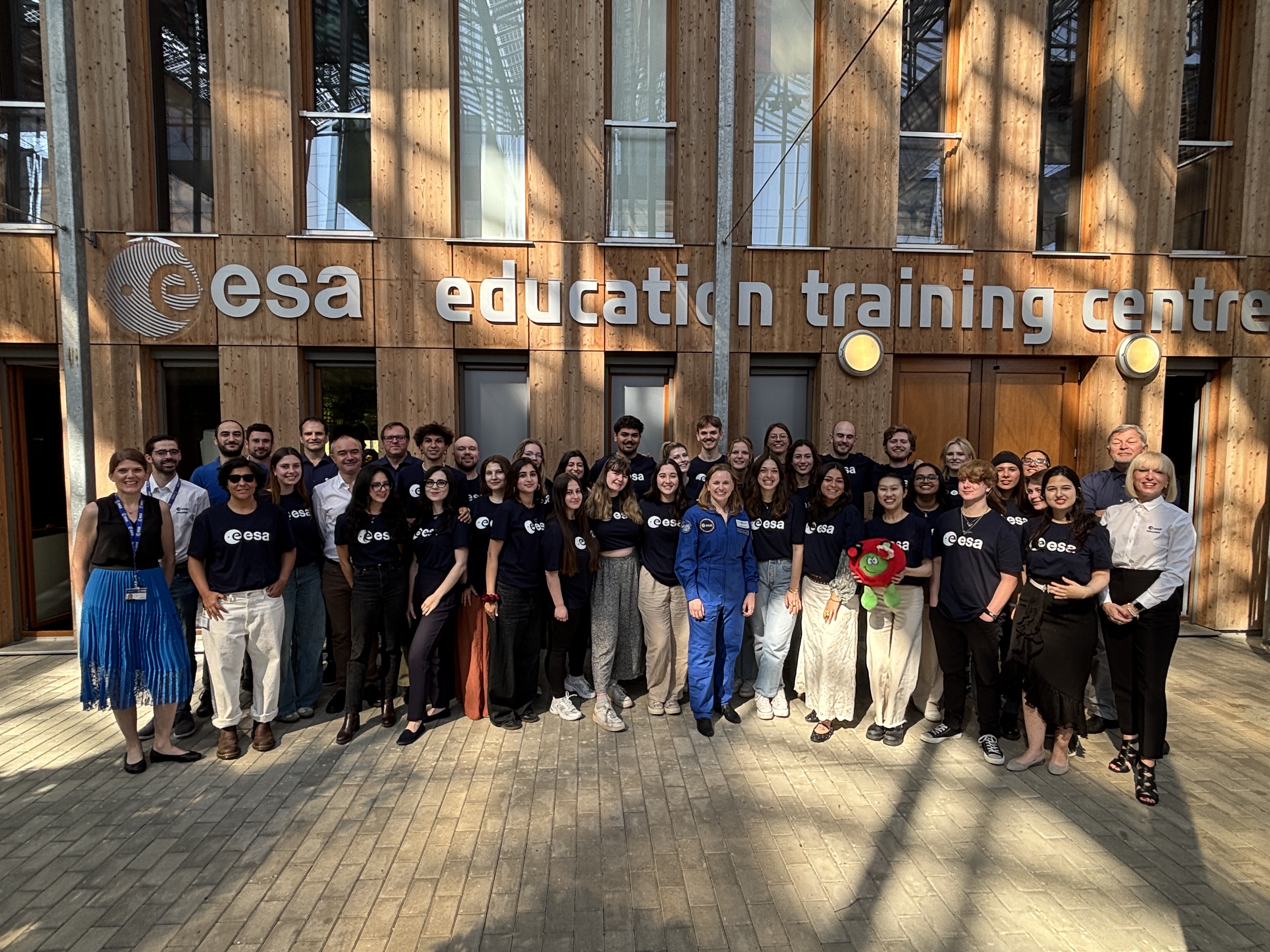 ESA ELGRA Gravity-Related Research Summer School. Group picture with astronaut Meganne Christian