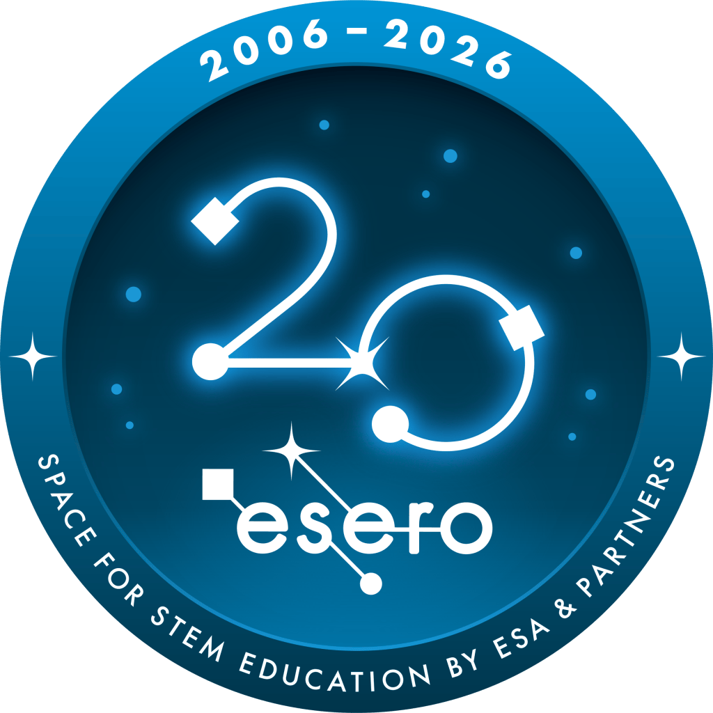 Key Visual for the ESERO 20th anniversary